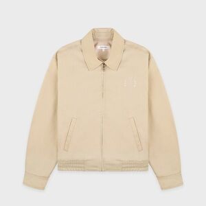 Sporty & rich H&W Crest Prep Jacket - Cream